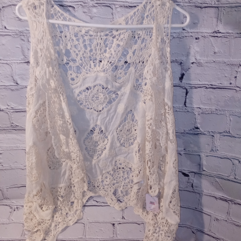 White vintage vest buy jastic